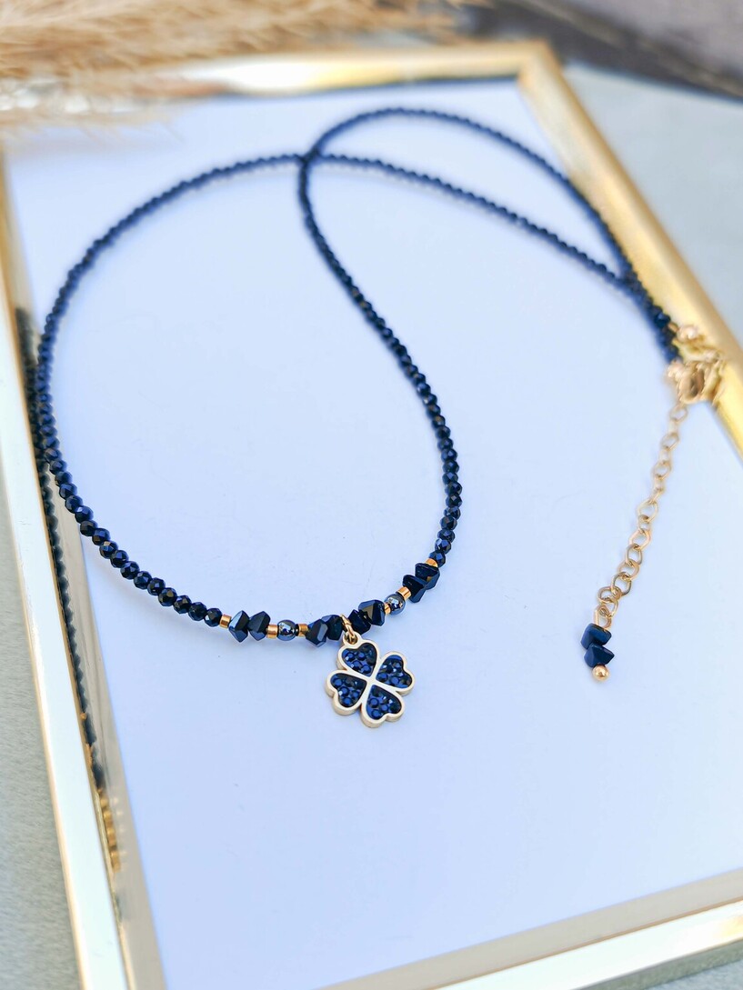 Luck stainless steel necklace