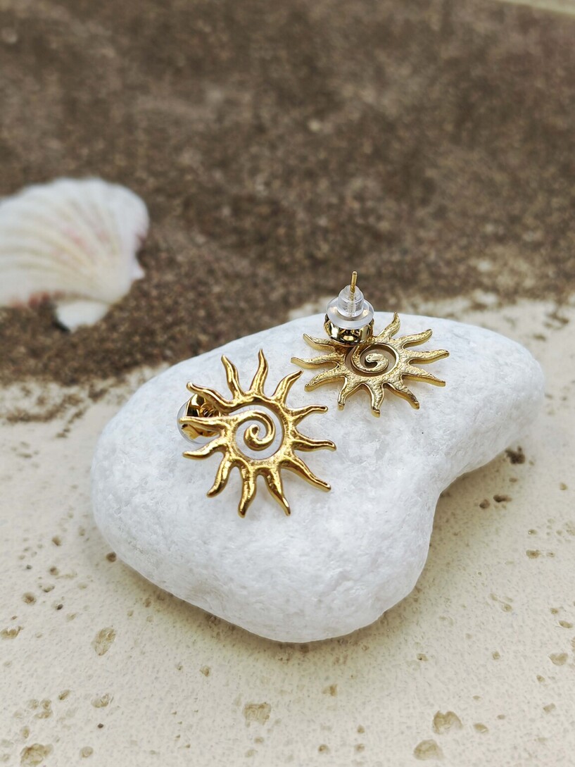 Sun earrings 