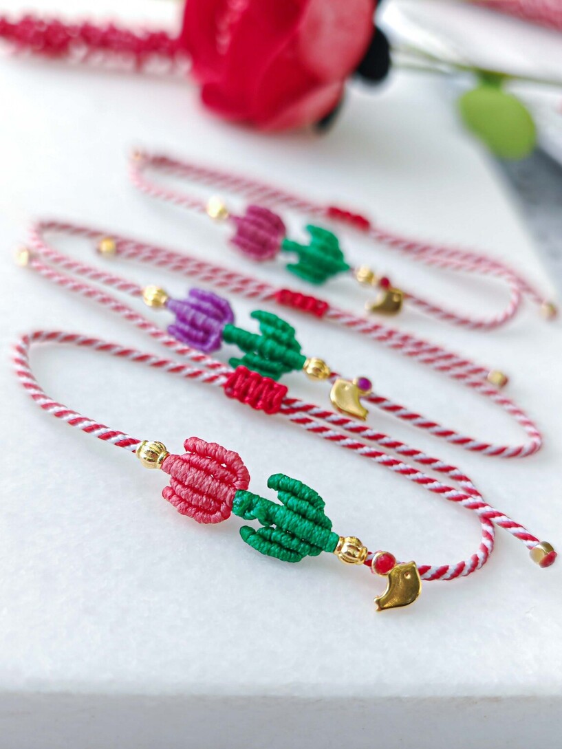 Tulip macrame martaki