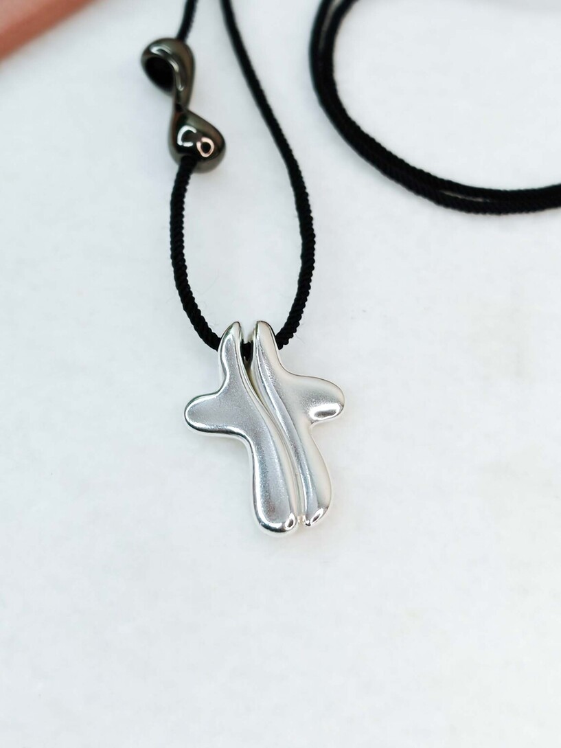 Silver Cross necklace