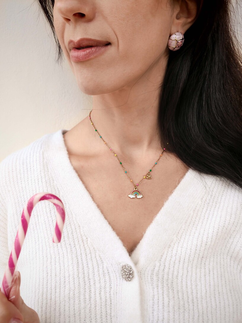 Rainbow necklace