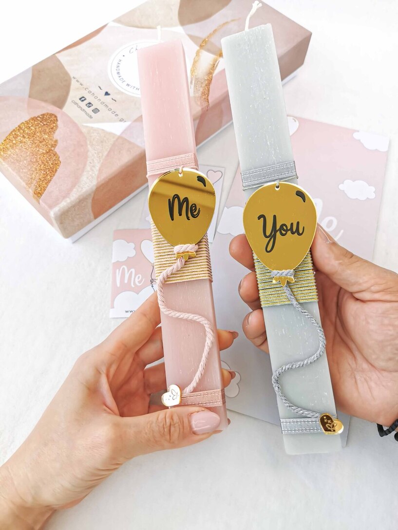 Love Balloons σετ Λαμπάδες