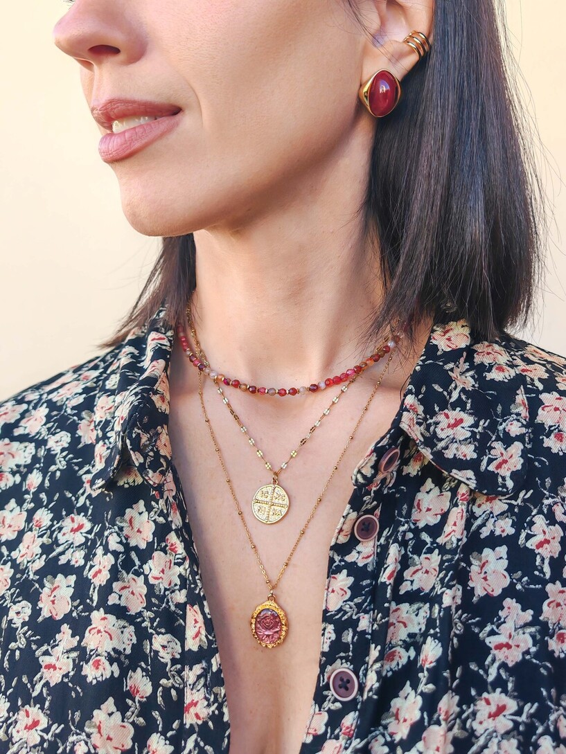 Agate necklace 