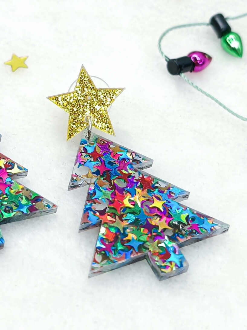 Magic trees earrings