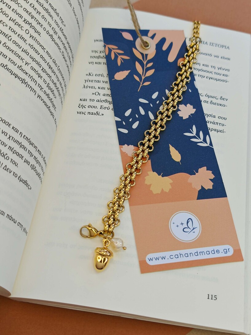 Acorn bracelet 