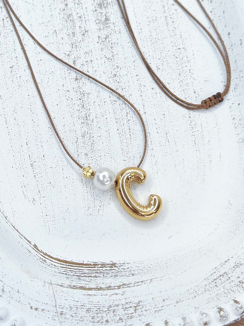 Monogram necklace 
