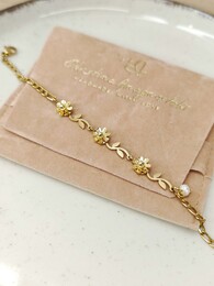 Bloom stainless steel bracelet