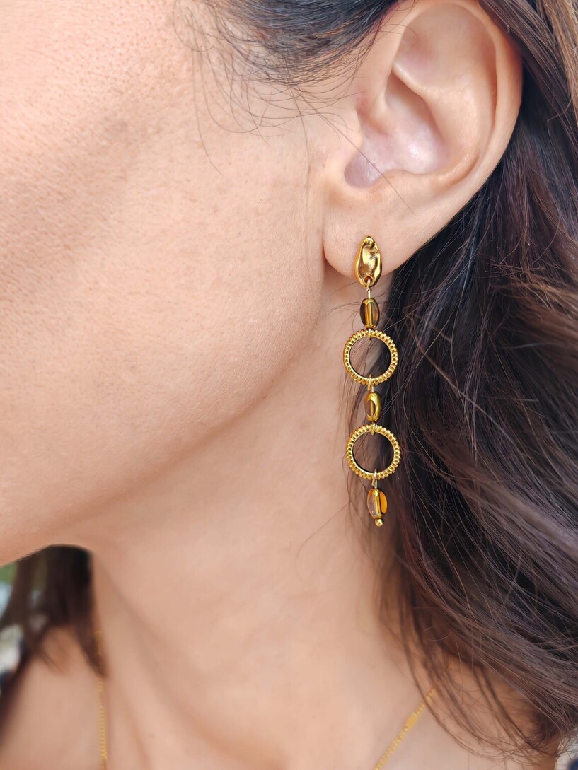Circles earrings