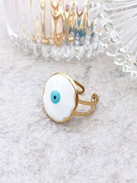Eye stainless steel ring