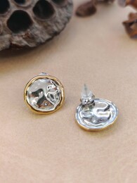 Vinyl earrings 
