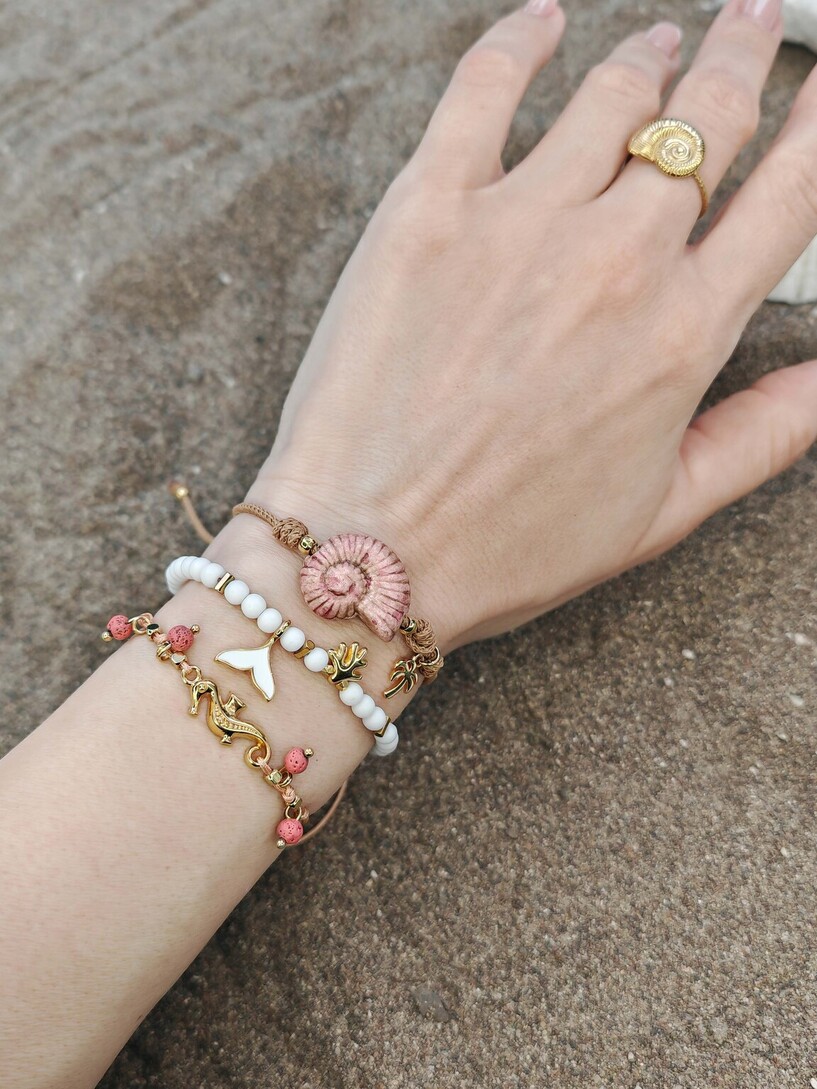 White mermaid bracelet