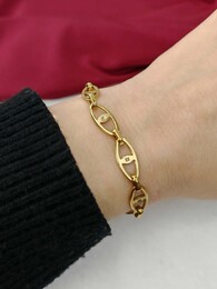 Ojos stainless steel bracelet