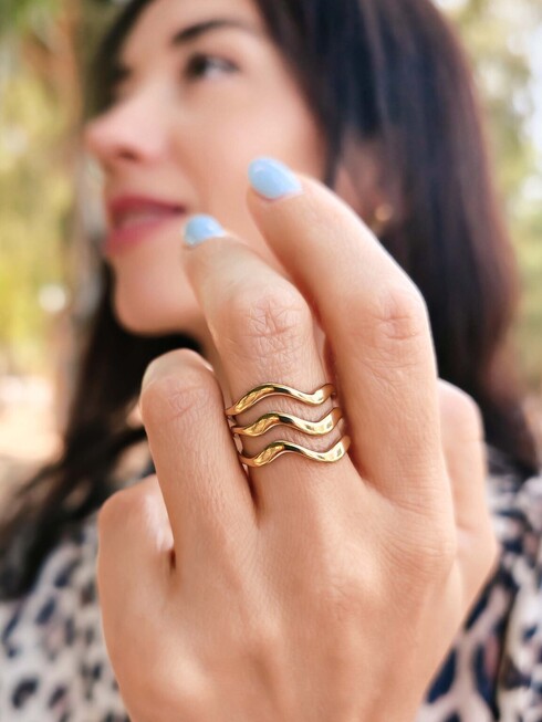 Flow stainless steel ring