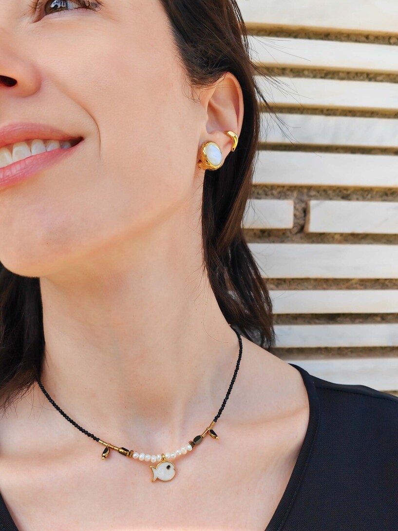 Summer night necklace