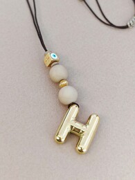 Monogram car charm 