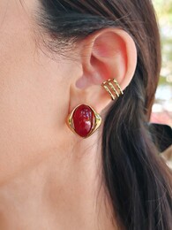 Wine earrings 