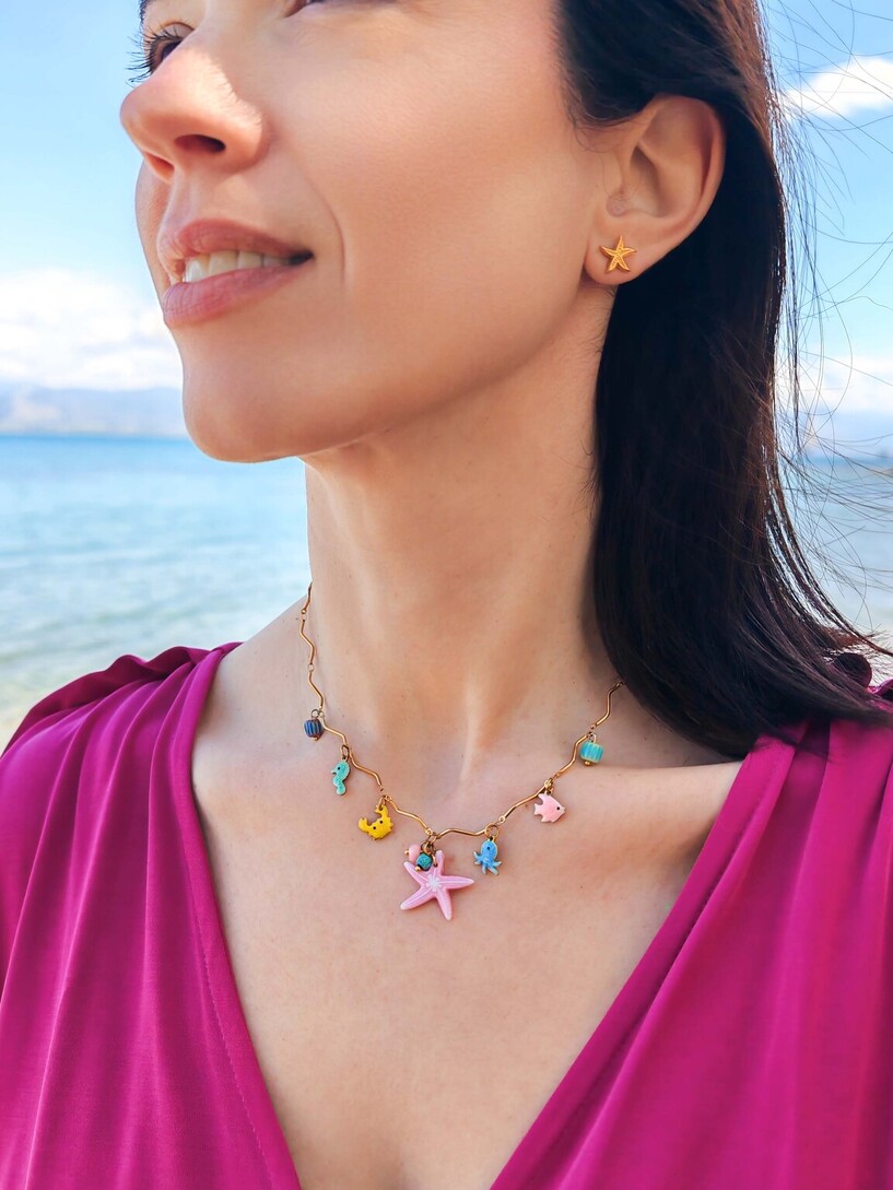 Sea life necklace
