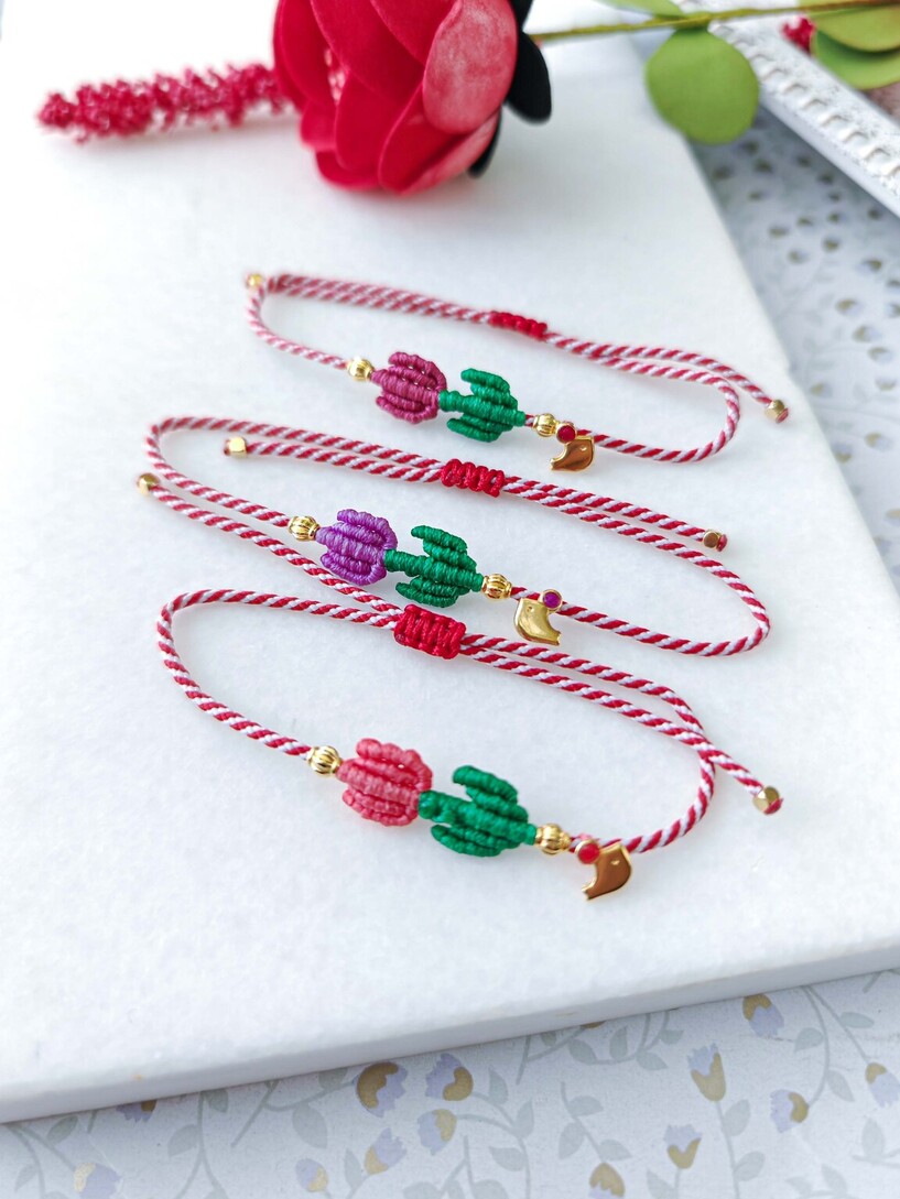 Tulip macrame martaki