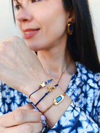 Blue lagoon bracelet 