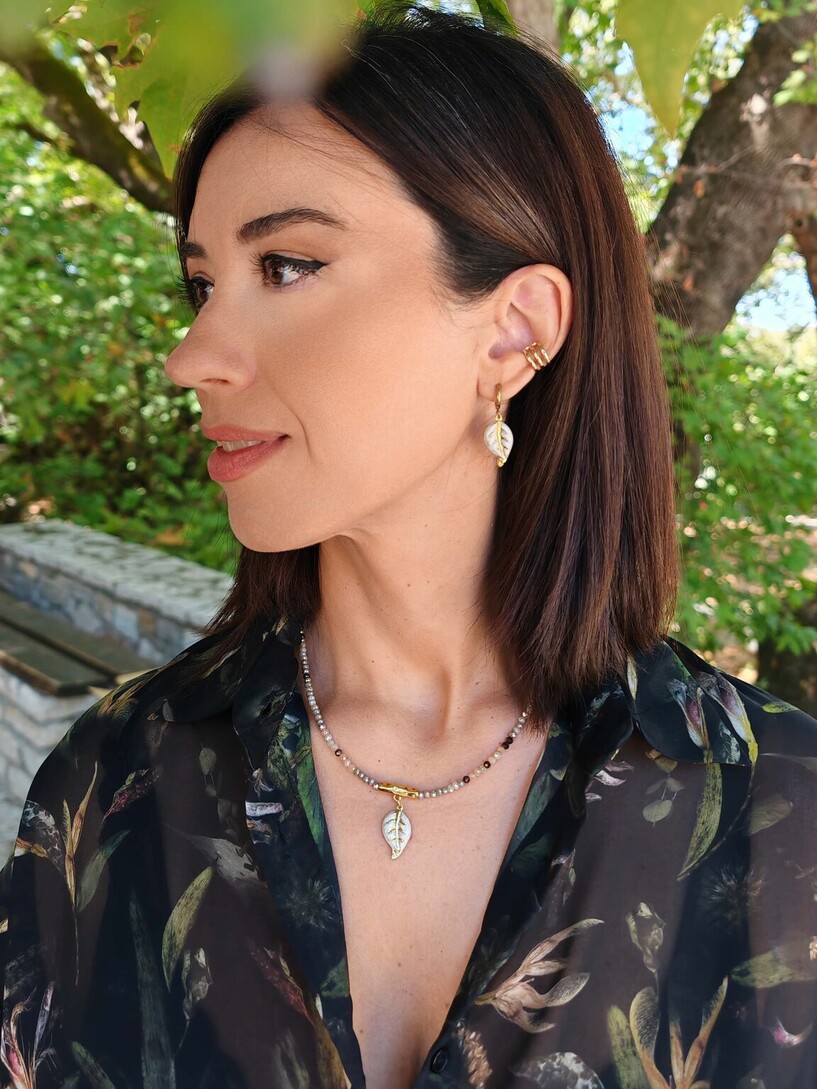 Leaf necklace 