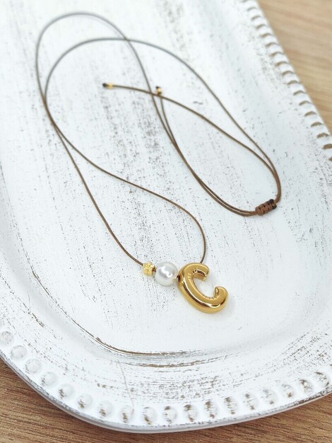 Monogram necklace 