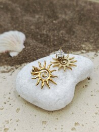 Sun earrings 