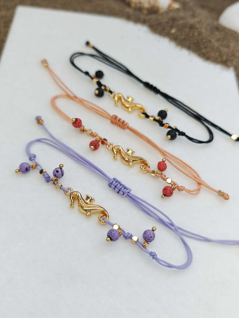 Seahorse bracelet