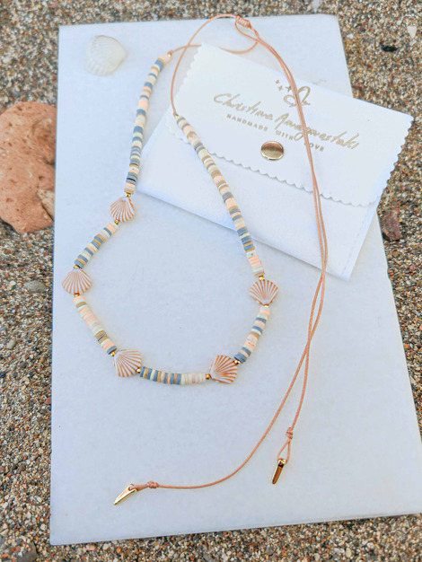 Peach Mojito necklace