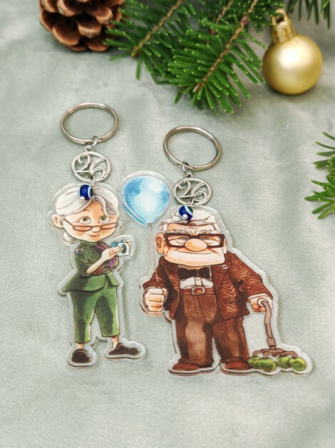 Up set Keychains