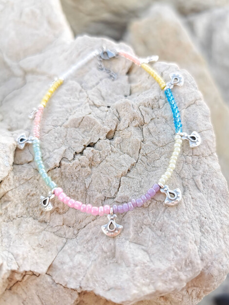 Colour your summer anklet