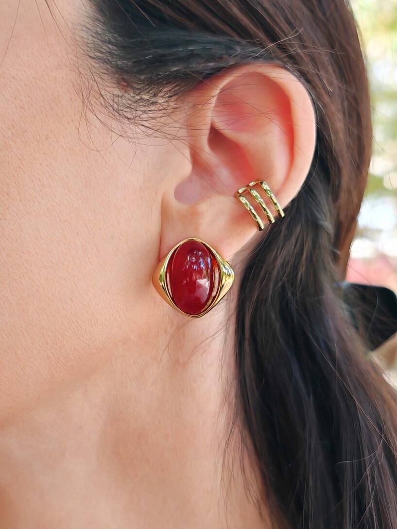 Wine earrings 