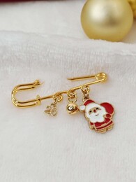 Santa Brooch