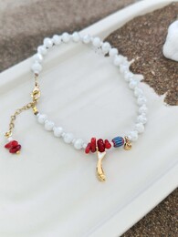 White fish anklet