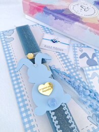 Bunny blue Λαμπάδα