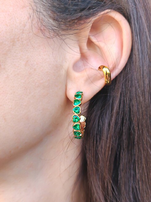 Hearts earrings