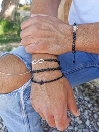 Infinity men bracelet
