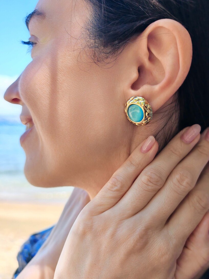 Sea earrings 