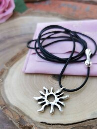 Sun necklace