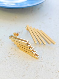 Bars earrings
