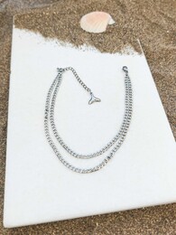 Double chain anklet
