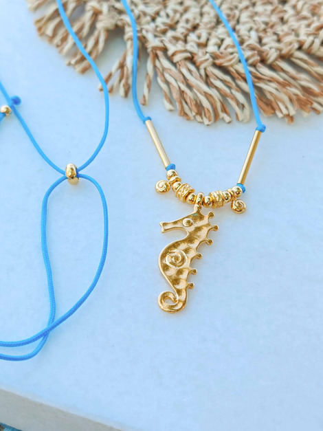 Hippocampus necklace