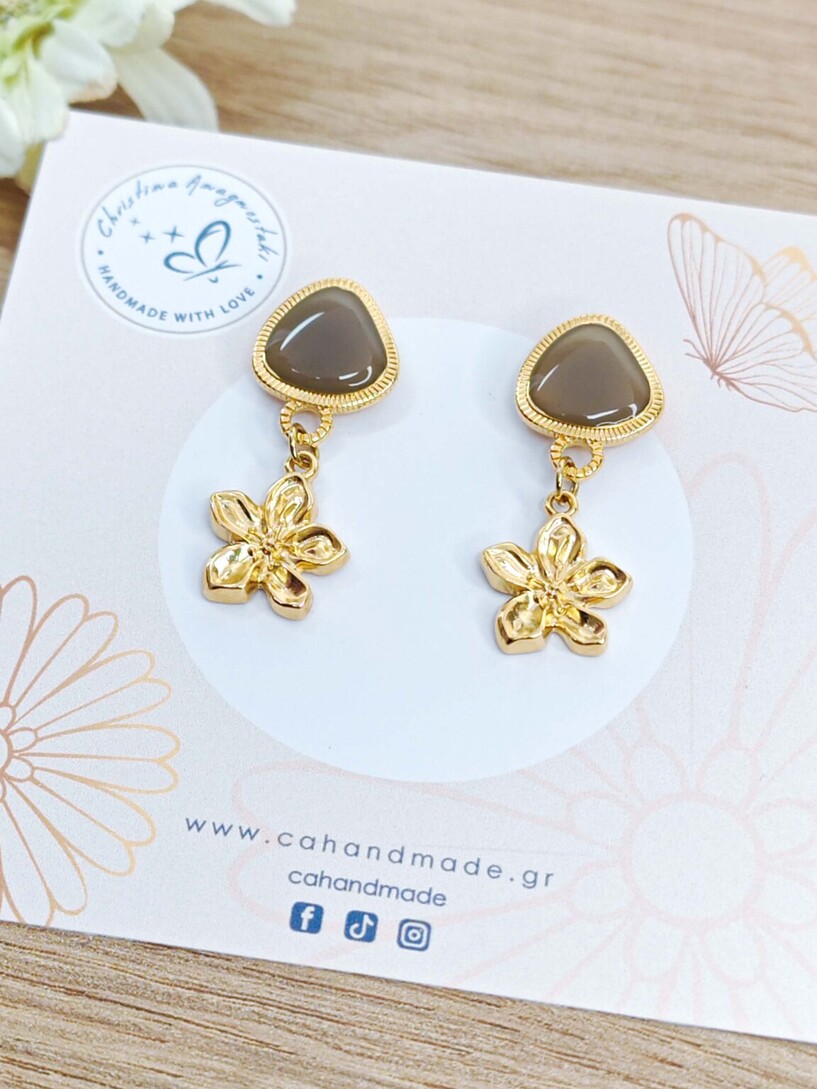 Flores earrings 