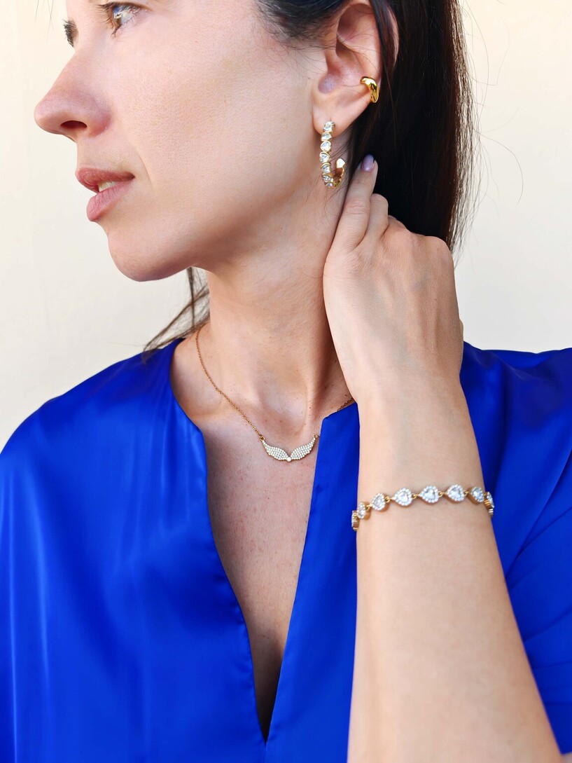 Hearts earrings