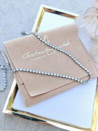 Railway stainless steel necklace