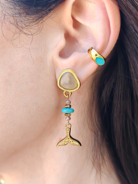 Mermaid earrings 