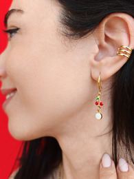 Cherries earrings