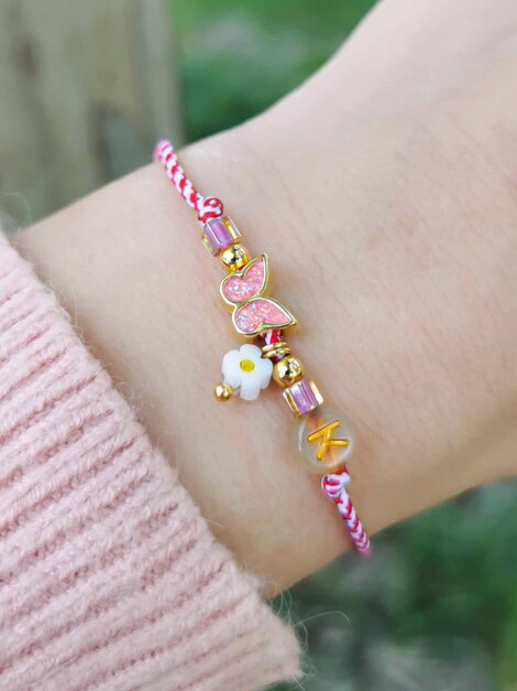 Pink butterfly martaki