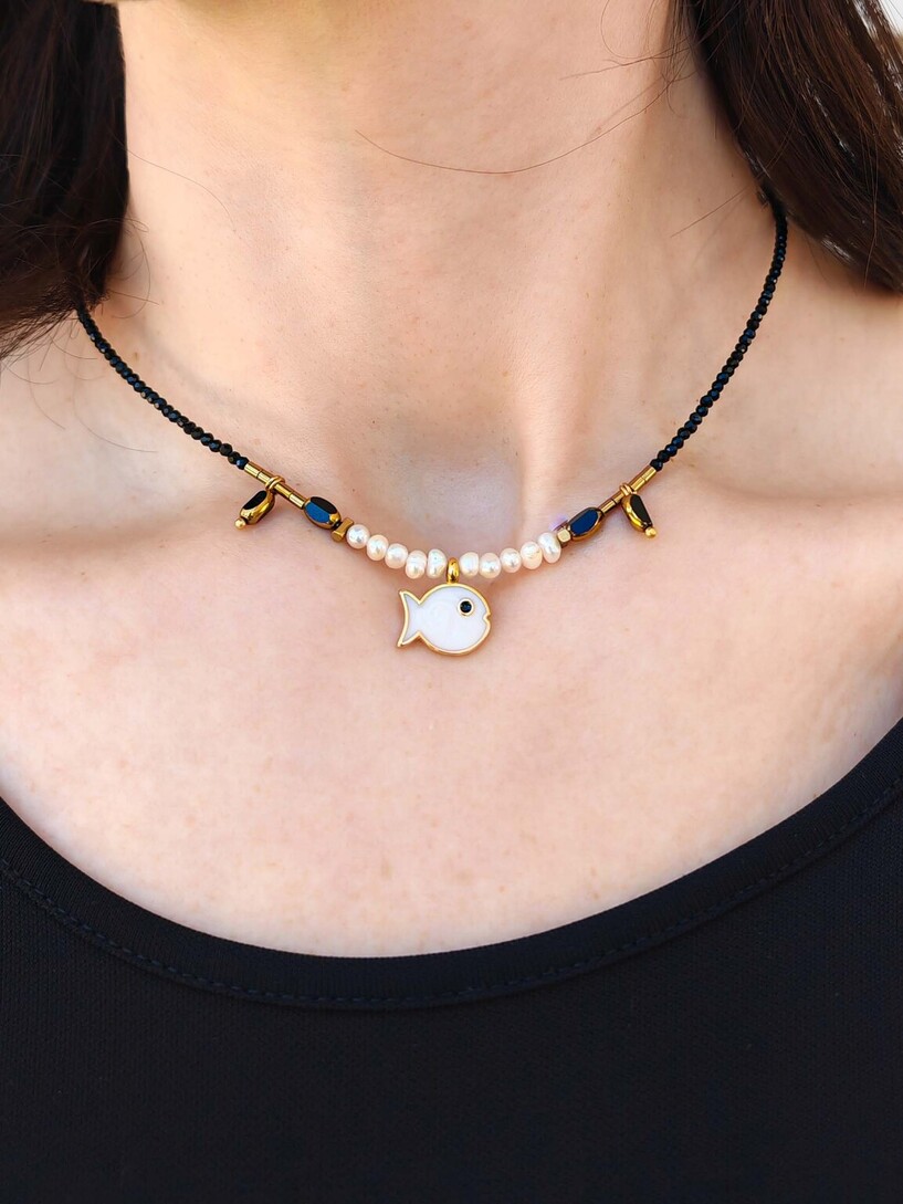 Summer night necklace