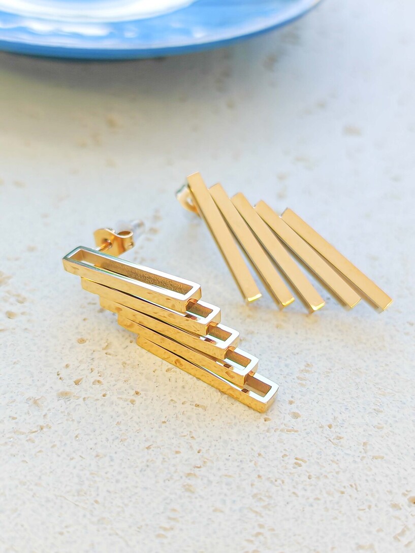 Bars earrings