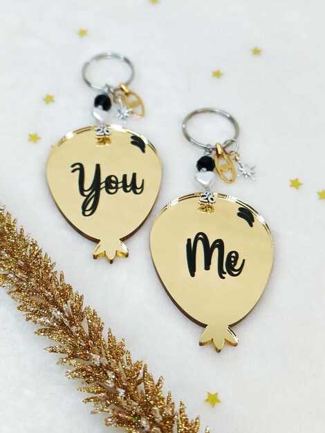 You&Me balloons Keychains